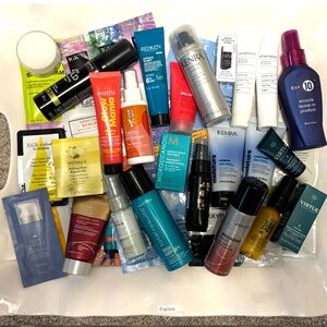 New 45 pc designer deluxe travel hair care beauty box Matrix Kenra Joico Redken